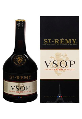 бренди saint remy vsop в коробке 0.7 л