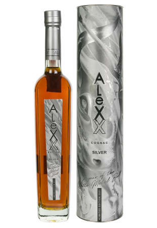 Коньяк AleXX Silver в тубусе 0.5 л фото Коньяк AleXX Silver в тубусе 0.5 л