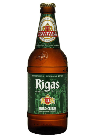Пиво Rigas 5,1% светлое 0.5 л