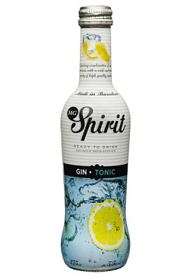 напиток алкогольный mg spirit gin tonic 0.275 л 
