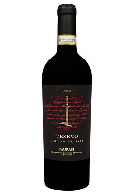 vesevo ensis taurasi lr docg 2013 красное сухое 0.75 л