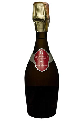 шампанское gosset grand reserve брют 0.375 л