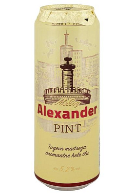 пиво a le cog alexander 5,2% ж/б 0.568 л