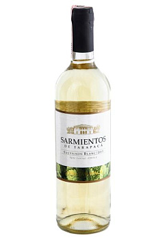 Sauvignon Blanc Sarmientos de Tarapaca Біле Сухе 0.75 л sauvignon blanc sarmientos de tarapaca белое сухое 0.75 л