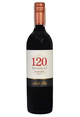 santa rita 120 carmenere красное сухое 0.75 л