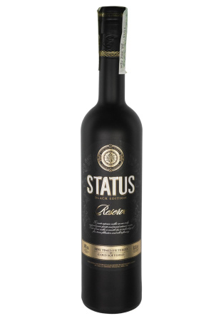 Водка Status Reserve Black 0.5 л фото Водка Status Reserve Black 0.5 л