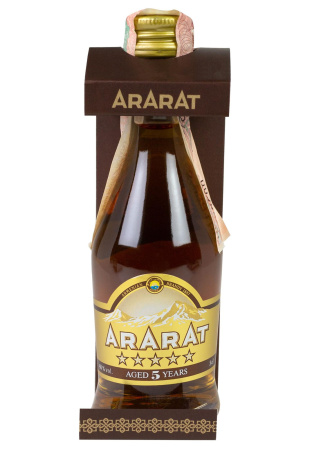 Бренди АрАрАт 5 лет 0.05 л