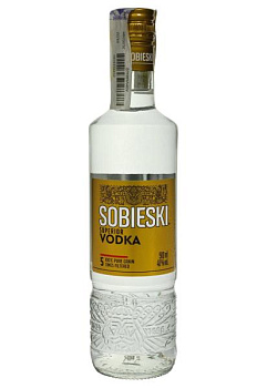 Горілка Sobieski Superior 0.5 л водка sobieski superior 0.5 л