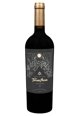 terra pura carmenere single vineyard красное сухое 0.75 л 