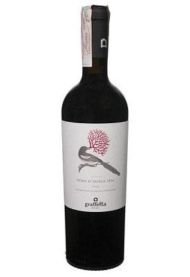 graffetta nero d'avola sicilia doc красное сухое 0.75 л