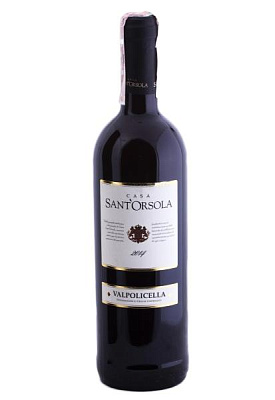 sant'orsola valpolicella красное сухое 0.75 л