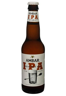 пиво ambar ipa 5,7% светлое стекло 0.33 л