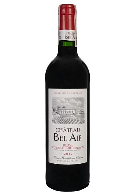 chateau bel air bordeaux красное сухое 0.75 л