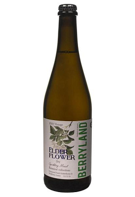 сидр berryland elderflower dry 7-7.5% 0.75 л