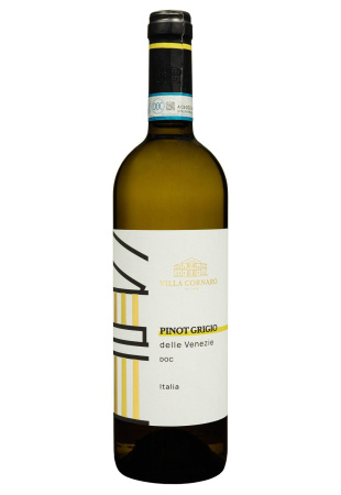 Villa Cornaro Pinot Grigio Белое Сухое 0.75 л NEW фото Villa Cornaro Pinot Grigio Белое Сухое 0.75 л NEW