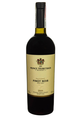 Prince Trubetskoi Pinot Noir Reserve Красное Сухое 0.75 л