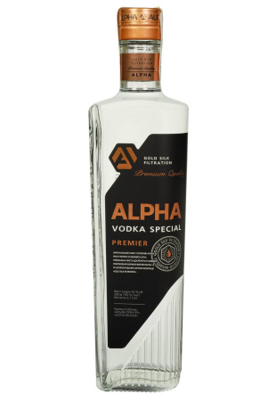 Водка Alpha Premier 0.7 л
