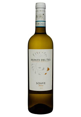 monte del fra soave classico 2021 doc белое сухое 0.75 л