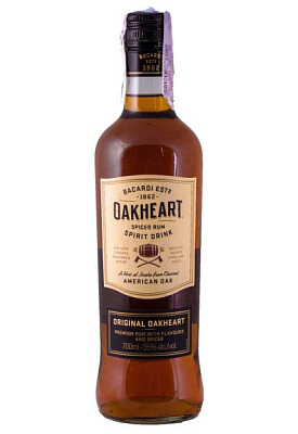 ром bacardi oakheart 0.7 л