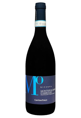 cantina tollo montepulciano d`abruzzo riserva 2019 красное сухое 0.75 л