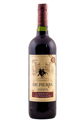 chevalier de pierre cabernet sauvignon красное сухое 0.75 л