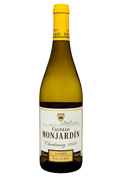 Castillo Monjardin Chardonnay 2023 Біле Сухе 0.75 л  castillo monjardin chardonnay 2023 белое сухое 0.75 л