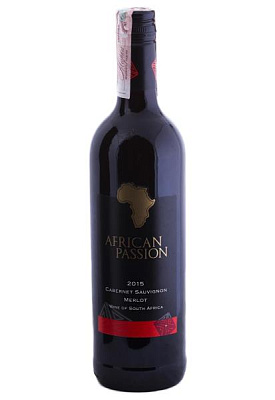 kwv sa african passion cabernet merlot полусухое 0.75
