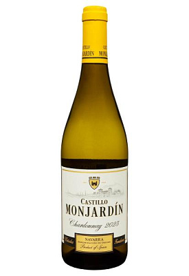 castillo monjardin chardonnay 2023 белое сухое 0.75 л 