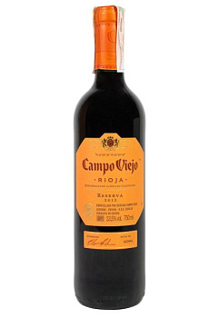 Campo Viejo Rioja Reserva Червоне Сухе 0.75 л campo viejo rioja reserva красное сухое 0.75 л