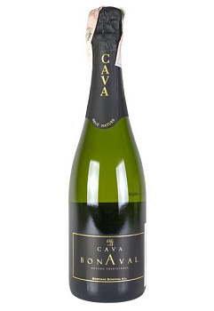Cava Bonaval Brut Nature Біле 0.75 л cava bonaval brut nature белое 0.75 л