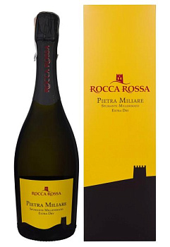 Rocca Rossa Pietra Miliare Spumante Extra Dry в коробці 0.75 л rocca rossa pietra miliare spumante extra dry в коробке 0.75л