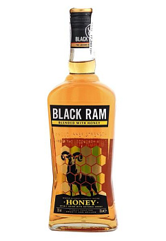 Віскі Black Ram Honey 0.7 л виски black ram honey 0.7 л