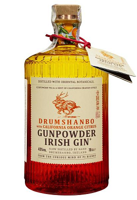 джин drumshanbo gunpowder irish gin калифорнийский апельсин 0.7 л