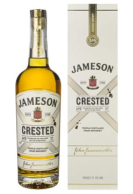виски jameson crested в коробке 0.7 л
