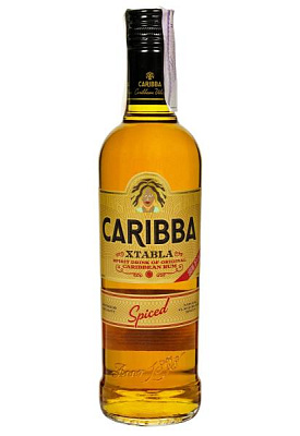 ром caribba spiced 0.5 л
