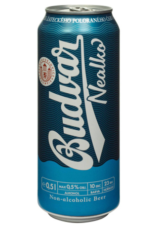 Пиво Budweiser Budvar светлое б/а ж/б 0.5 л