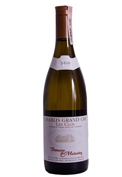 Domaine des Malandes Chablis Grand Cru Les Clos 2016 0.75 л domaine des malandes chablis grand cru les clos 2016 0.75 л