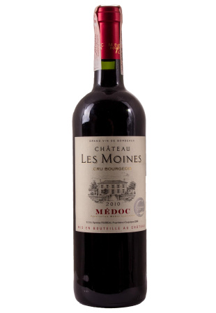 Chateau Les Moines 2010 Красное Сухое 0.75 л