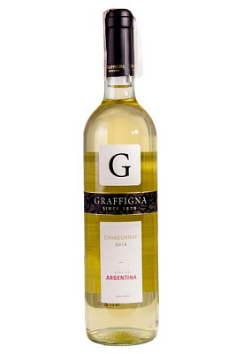 graffigna chardonnay белое сухое 0.75 л