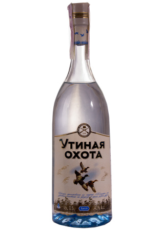 Водка Утиная охота 0.5 л фото Водка Утиная охота 0.5 л