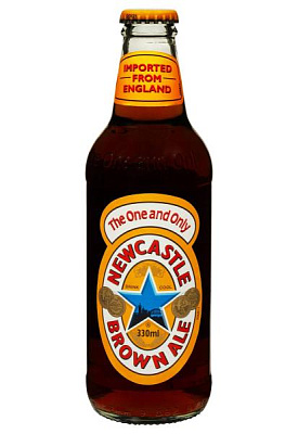 пиво newcastle brown ale 0.33 л 