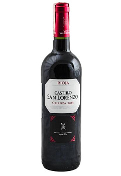 Castillo San Lorenzo Crianza Красное Сухое 0.75 л castillo san lorenzo crianza красное сухое 0.75 л