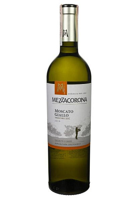 mezzacorona moscato giallo белое полусладкое 0.75 л