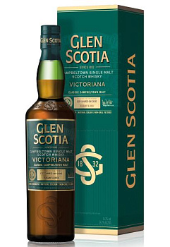 Виски Glen Scotia Campbeltown Victoriana в коробке 0.7 л