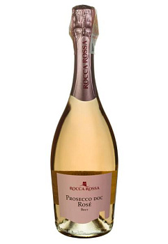 Rocca Rossa Prosecco Rose Brut DOC 0.75 л rocca rossa prosecco rose brut doc 0.75 л