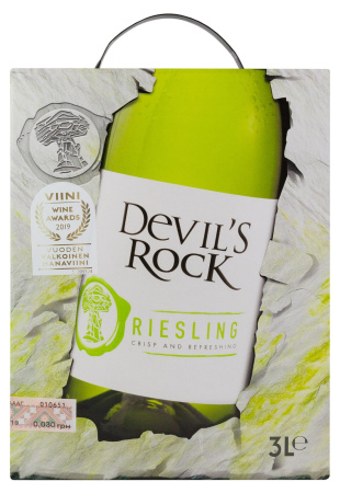 Devil`S Rock Riesling Qualitatswein Pfalz Полусухое 3 л