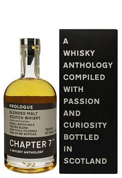 Виски Prologue Peated Blended Malt Scotch Small Batch №2 0.7 л  виски prologue peated blended malt scotch small batch №2 0.7 л