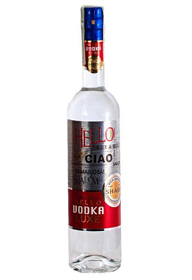 водка shabo hello luxe vodka 0.5 л