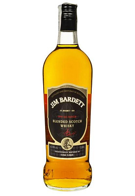 виски jim bardett scotch blended 1 л