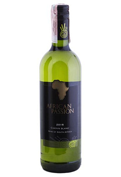 KWV SA African Passion Chenin Blanc Біле Напівсухе 0.75 л kwv sa african passion chenin blanc белое полусухое 0.75 л